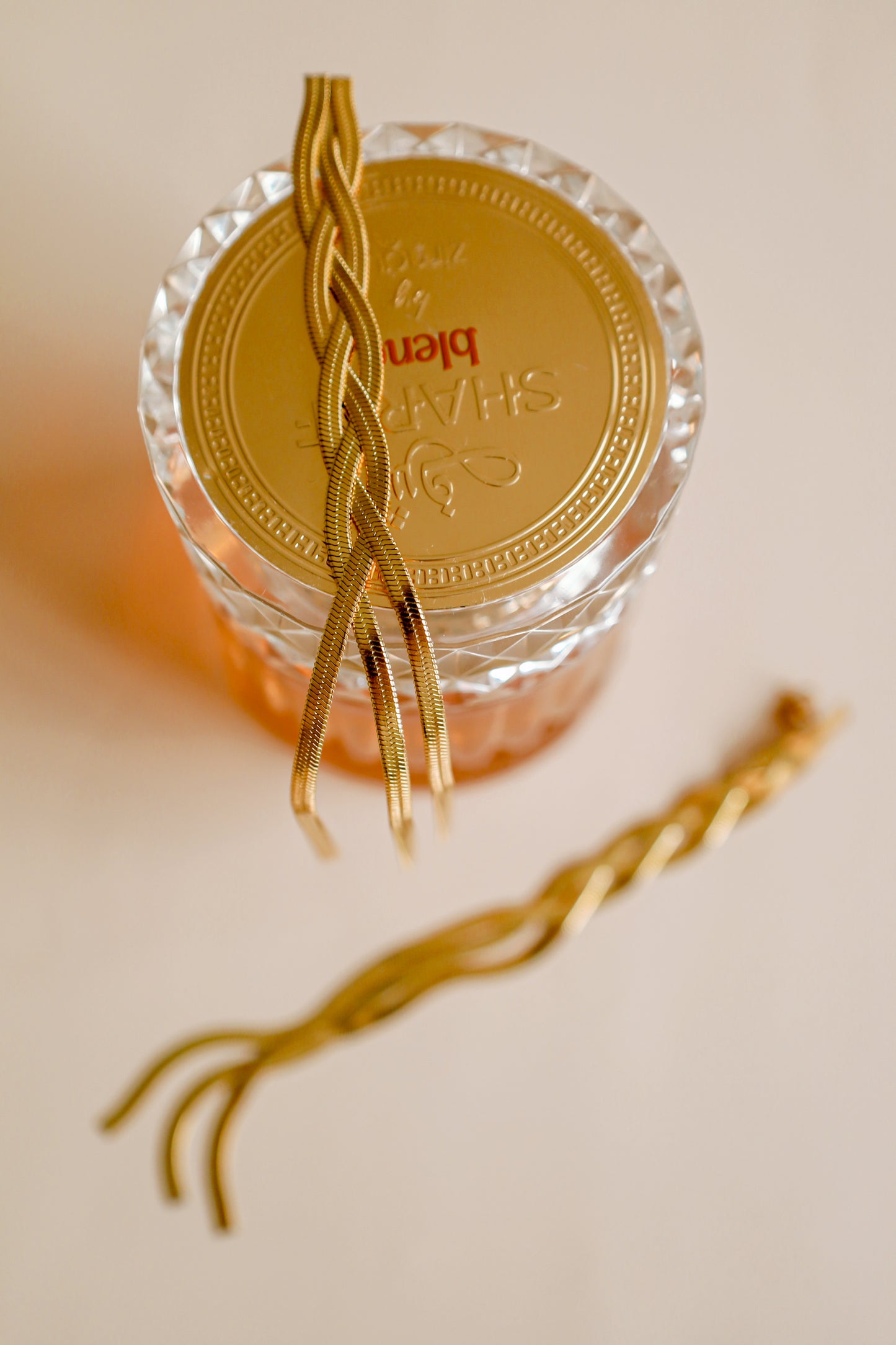 Dlouhé proplétané náušnice NAPLES