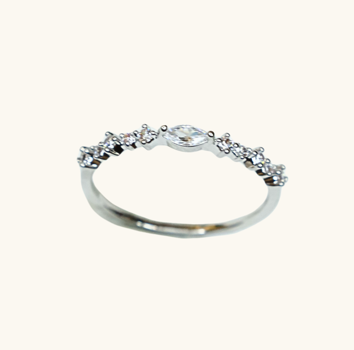 Prstýnek s kamínky ZEMĚ