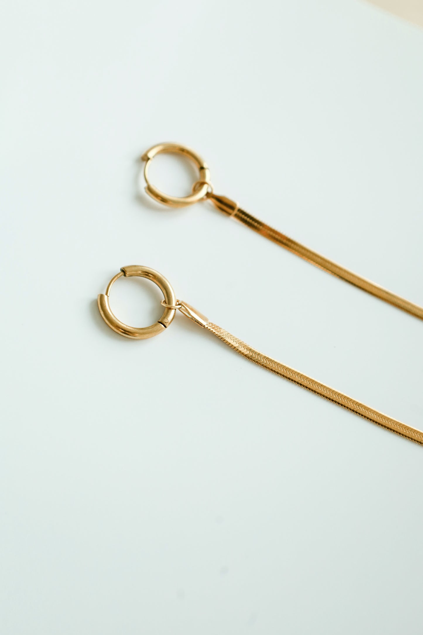 Závěsné kruhové náušnice HILTENY Nerezová ocel