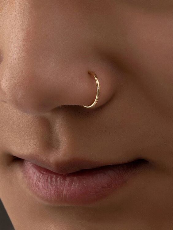 Fake piercing do nosu